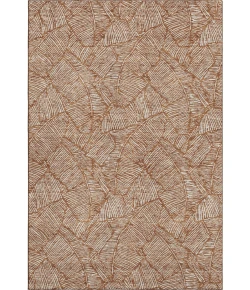 Addison Mayfield Orange AMF913 - 8ft. Round Rug