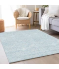Addison Mayfield Blue AMF913 - 8ft. Round Rug