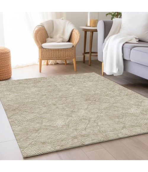 Addison Mayfield Brown AMF913 - 8ft. Round Rug