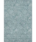 Addison Mayfield Teal AMF913 - 8ft. Round Rug