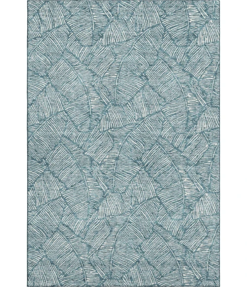 Addison Mayfield Teal AMF913 - 8ft. Round Rug