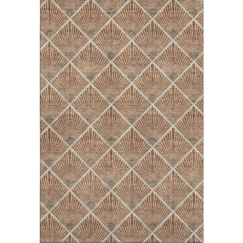 Addison Mayfield Orange AMF914 9ft. x 12ft. Rect. Rug