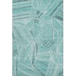 Addison Mayfield Teal AMF915 - 8ft. Round Rug
