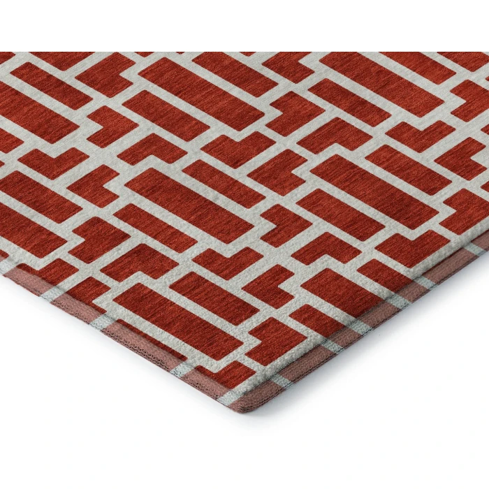 Addison Mayfield Red AMF916 2ft. 3in. x 7ft. 6in. Rect. Rug