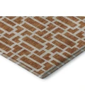Addison Mayfield Orange AMF916 2ft. 3in. x 7ft. 6in. Rect. Rug