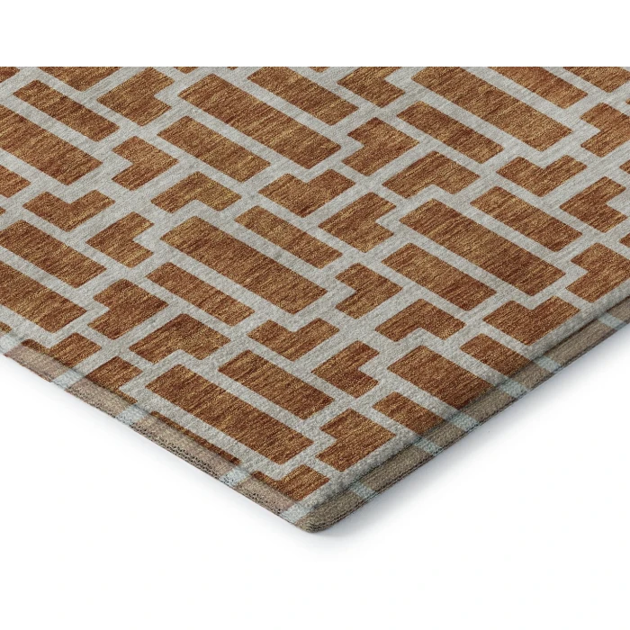 Addison Mayfield Orange AMF916 2ft. 3in. x 7ft. 6in. Rect. Rug