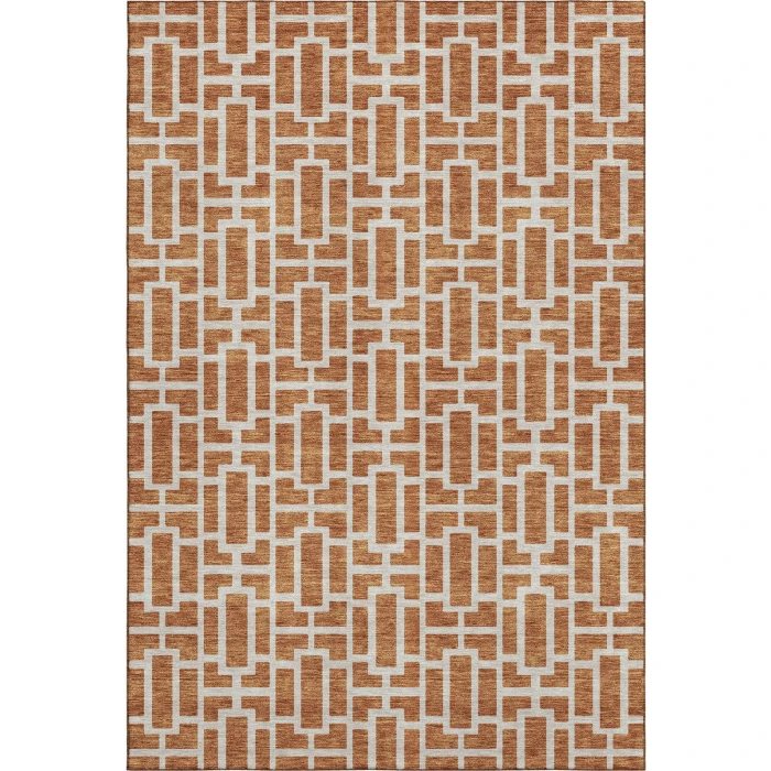Addison Mayfield Orange AMF916 2ft. 3in. x 7ft. 6in. Rect. Rug