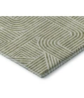 Addison Mayfield Green AMF917 - 8ft. Round Rug