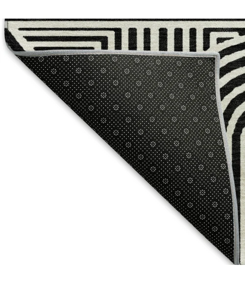 Addison Mayfield Black AMF917 5ft. x 7ft. 6in. Rect. Rug