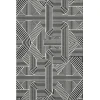 Addison Mayfield Black AMF917 - 8ft. Round Rug
