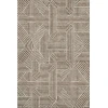 Addison Mayfield Brown AMF917 - 8ft. Round Rug