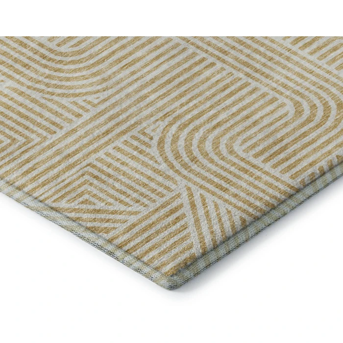 Addison Mayfield Gold AMF917 5ft. x 7ft. 6in. Rect. Rug