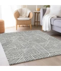 Addison Mayfield Gray AMF917 8ft. x 10ft. Rect. Rug