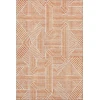 Addison Mayfield Orange AMF917 - 8ft. Round Rug