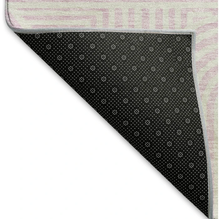 Addison Mayfield Pink AMF917 - 8ft. Round Rug