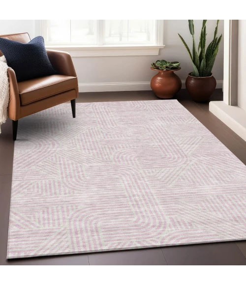 Addison Mayfield Pink AMF917 8ft. x 10ft. Rect. Rug