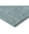 Addison Mayfield Teal AMF917 - 8ft. Round Rug