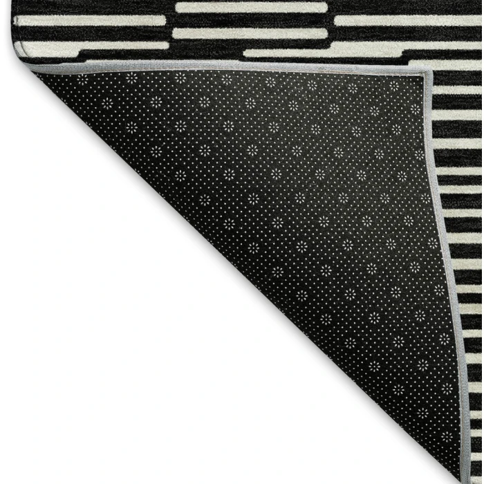 Addison Mayfield Black AMF918 2ft. 3in. x 7ft. 6in. Rect. Rug