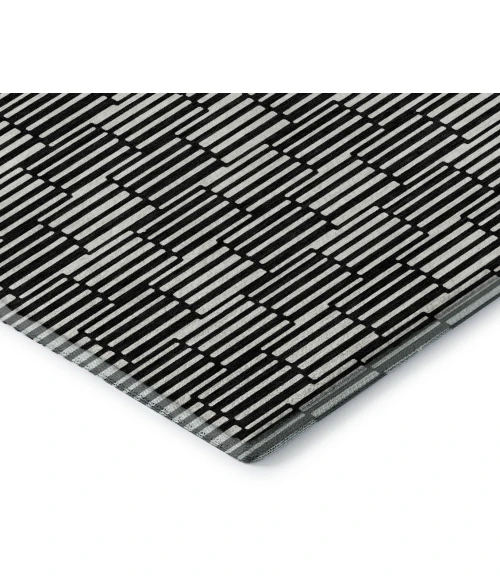 Addison Mayfield Black AMF918 2ft. 3in. x 7ft. 6in. Rect. Rug