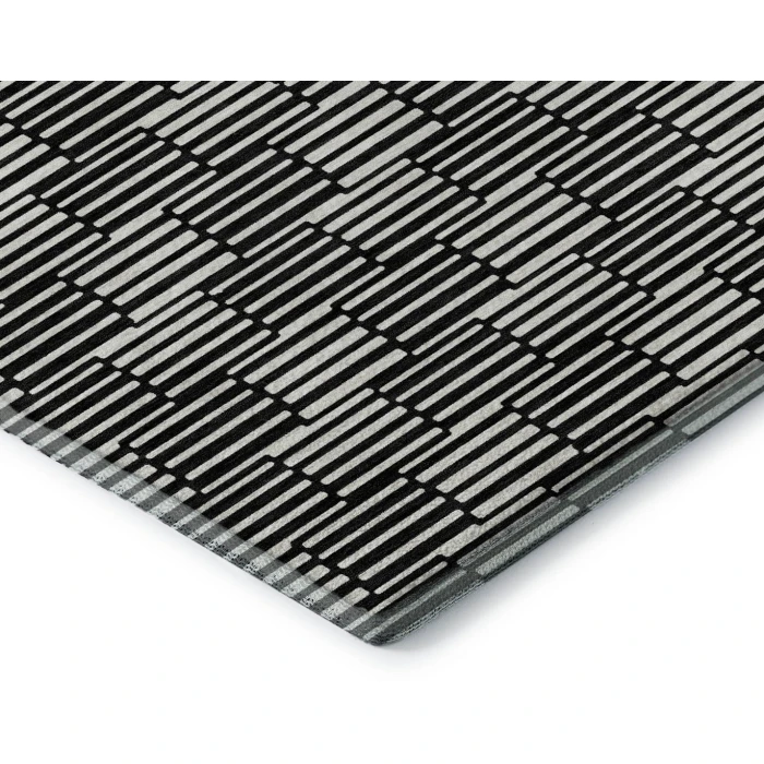 Addison Mayfield Black AMF918 2ft. 3in. x 7ft. 6in. Rect. Rug