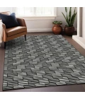 Addison Mayfield Black AMF918 2ft. 3in. x 7ft. 6in. Rect. Rug