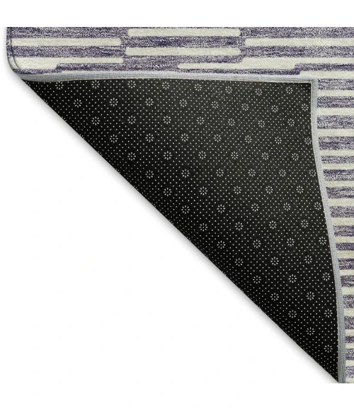 Addison Mayfield Purple AMF918 - 8ft. Round Rug