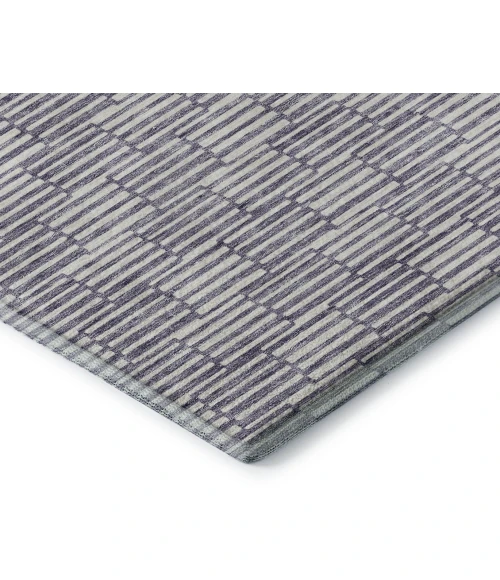 Addison Mayfield Purple AMF918 - 8ft. Round Rug