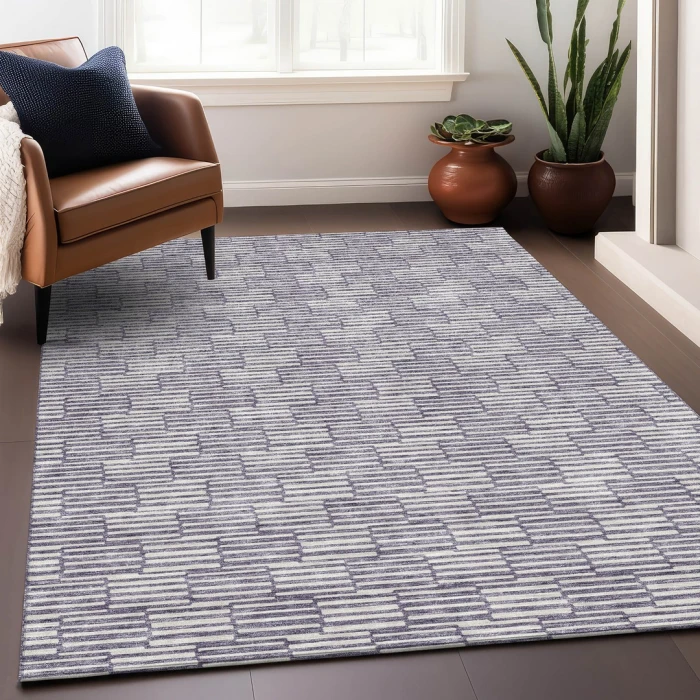 Addison Mayfield Purple AMF918 5ft. x 7ft. 6in. Rect. Rug