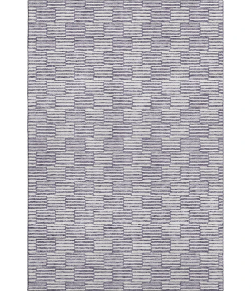 Addison Mayfield Purple AMF918 - 8ft. Round Rug