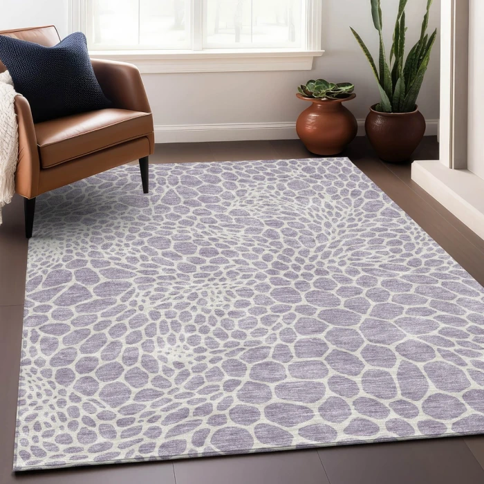 Addison Mayfield Purple AMF919 8ft. x 10ft. Rect. Rug