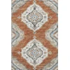Addison Mayfield Orange AMF91 - 8ft. Round Rug