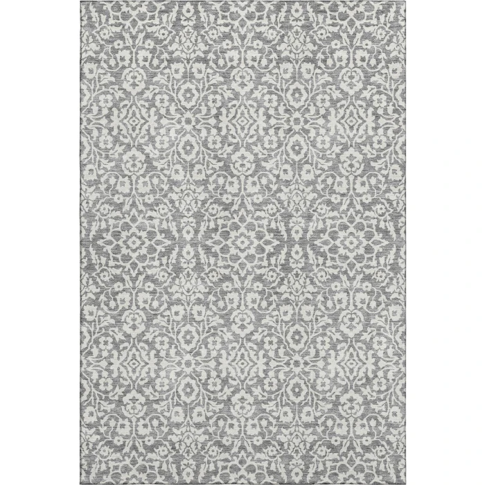 Addison Mayfield Gray AMF920 - 8ft. Round Rug