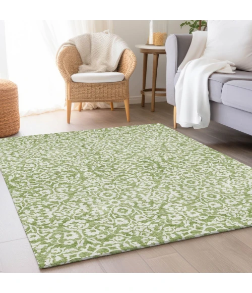 Addison Mayfield Green AMF920 2ft. 3in. x 7ft. 6in. Rect. Rug