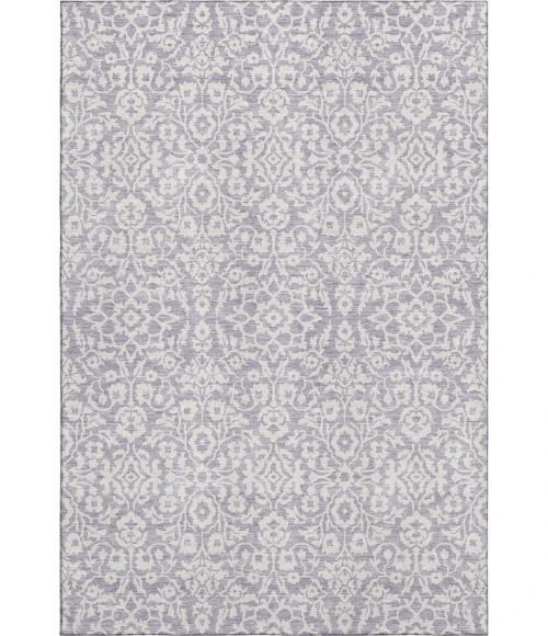Addison Mayfield Purple AMF920 - 8ft. Round Rug