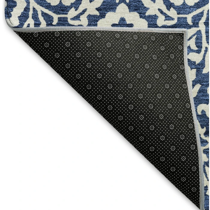 Addison Mayfield Blue AMF920 - 8ft. Round Rug