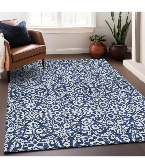 Addison Mayfield Blue AMF920 2ft. 3in. x 7ft. 6in. Rect. Rug