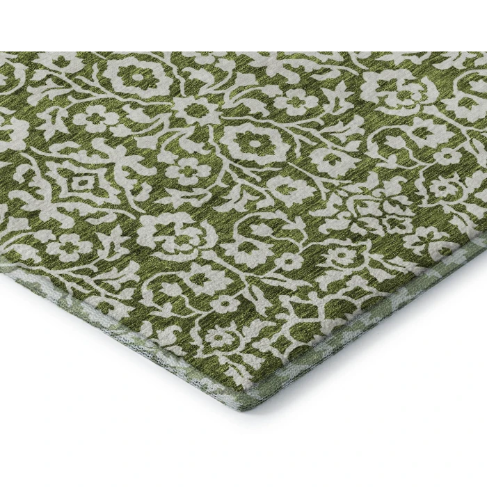 Addison Mayfield Green AMF920 2ft. 3in. x 7ft. 6in. Rect. Rug