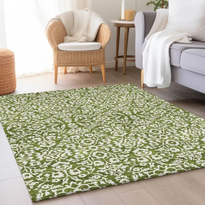 Addison Mayfield Green AMF920 2ft. 3in. x 7ft. 6in. Rect. Rug