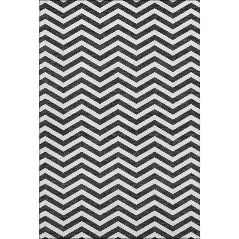 Addison Mayfield Black AMF922 9ft. x 12ft. Rect. Rug
