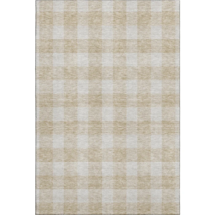Addison Mayfield Brown AMF923 - 8ft. Round Rug