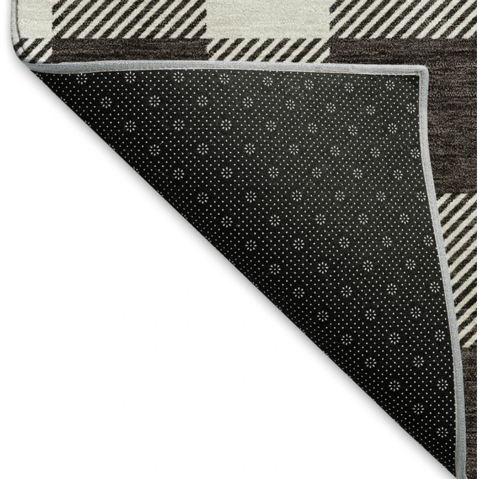Addison Mayfield Black AMF923 - 8ft. Round Rug