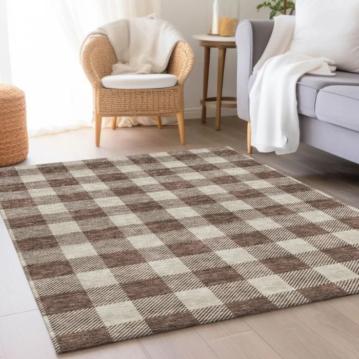 Addison Mayfield Brown AMF923 2ft. 3in. x 7ft. 6in. Rect. Rug