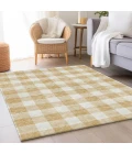 Addison Mayfield Gold AMF923 - 8ft. Round Rug