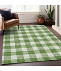Addison Mayfield Green AMF923 - 8ft. Round Rug