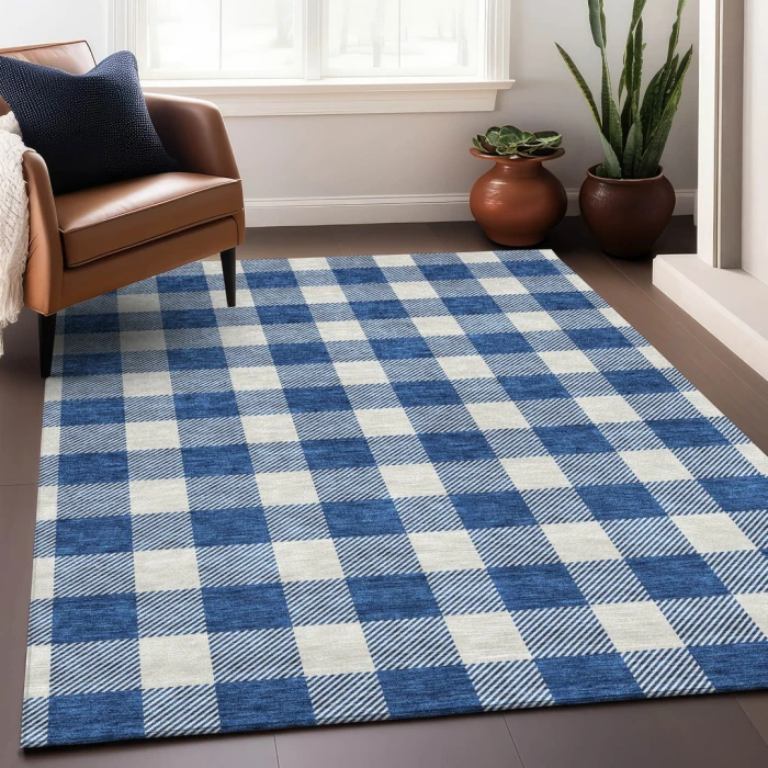 Addison Mayfield Blue AMF923 8ft. x 10ft. Rect. Rug