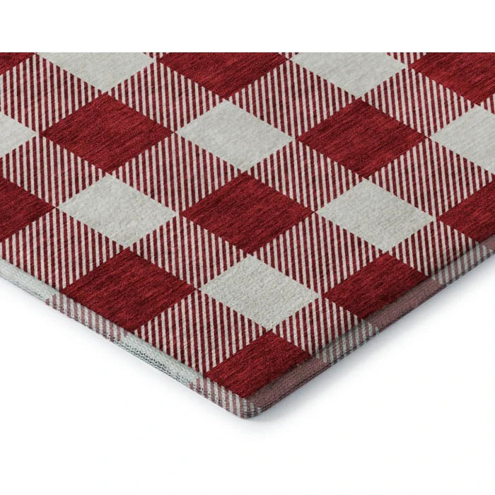 Addison Mayfield Red AMF923 2ft. 3in. x 7ft. 6in. Rect. Rug