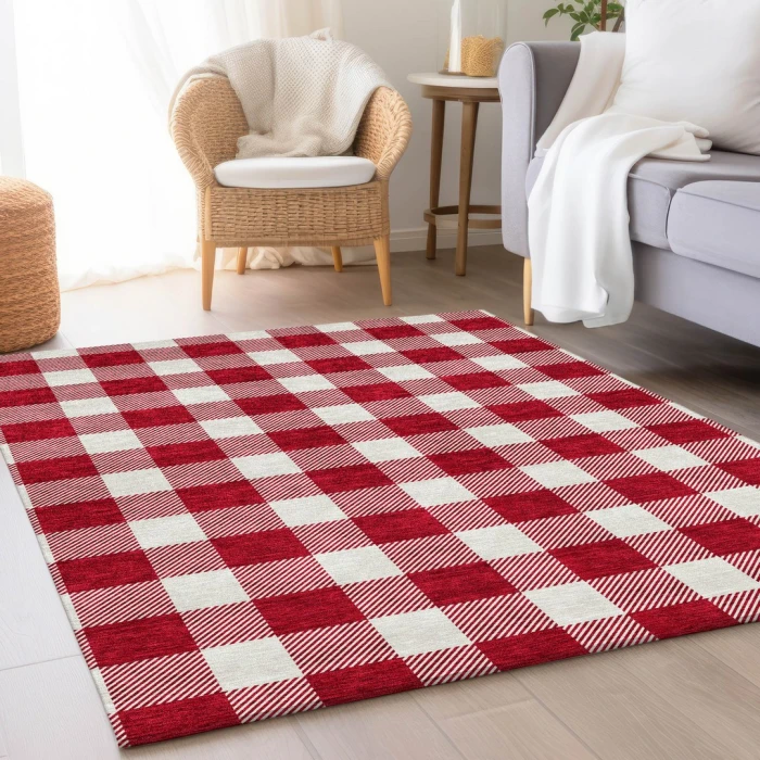Addison Mayfield Red AMF923 2ft. 3in. x 7ft. 6in. Rect. Rug