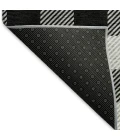 Addison Mayfield Black AMF924 - 8ft. Round Rug