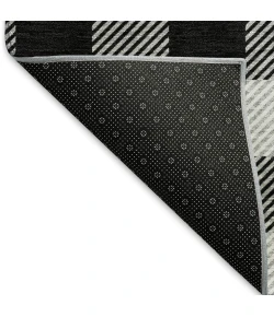 Addison Mayfield Black AMF924 - 8ft. Round Rug