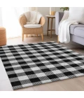 Addison Mayfield Black AMF924 - 8ft. Round Rug